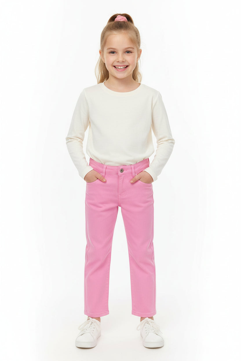 Pantalone Rosa  Billieblush con tasca glitterata