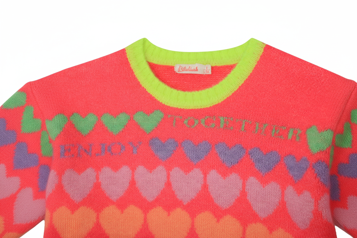 Playful Detailed Sweater