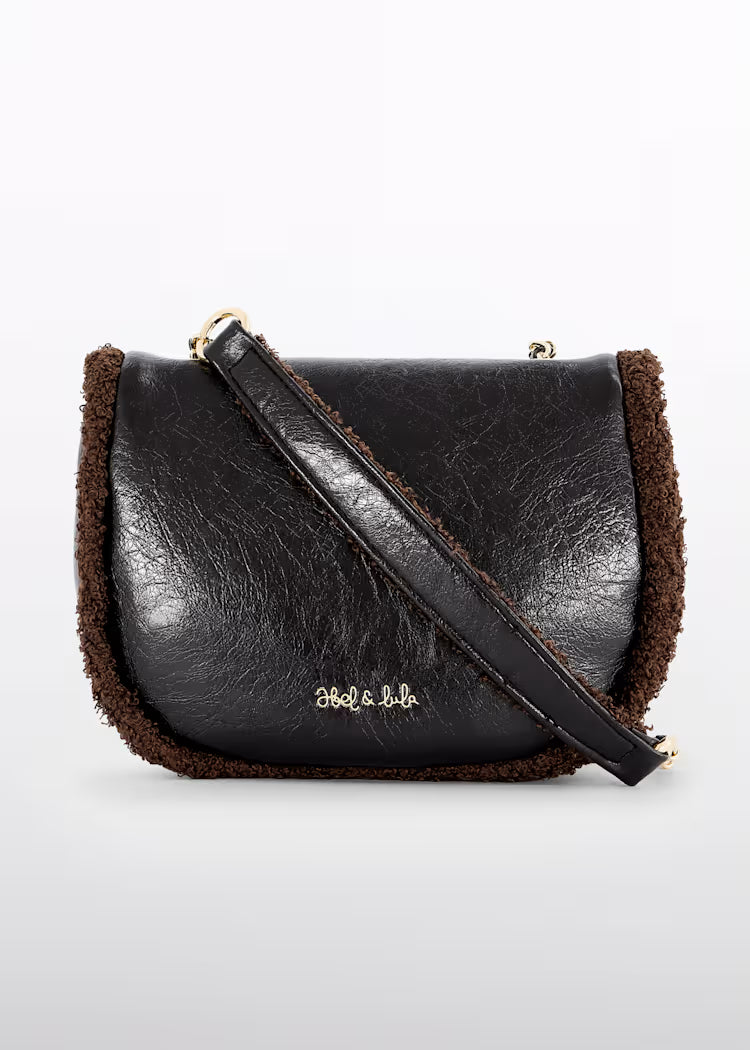 Borsa pelliccia combined Abel & Lula