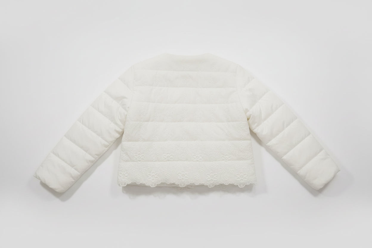 GIACCA GUESS BIANCA PIZZO