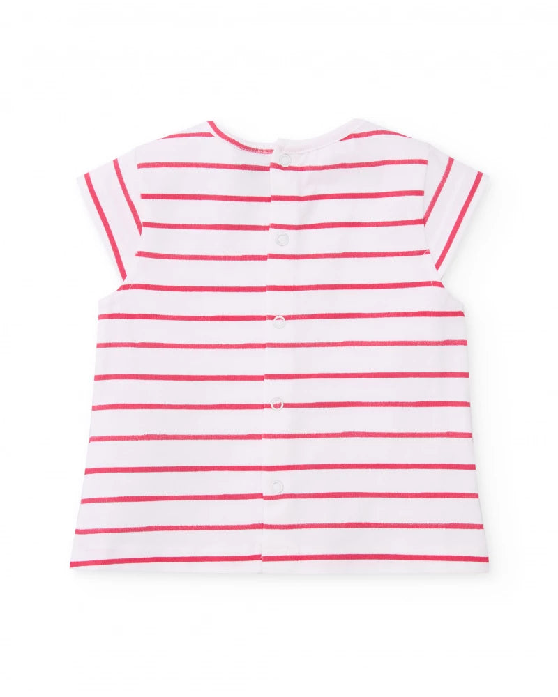 Completo in maglia tre pezzi per neonato