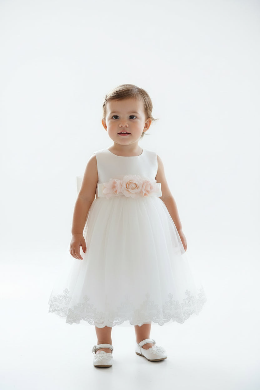 ABITO IN TULLE E PIZZO