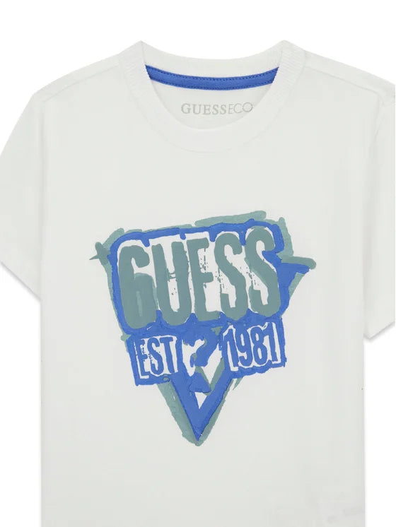 Completo T-shirt e pantaloncini Multicolore Regular Fit