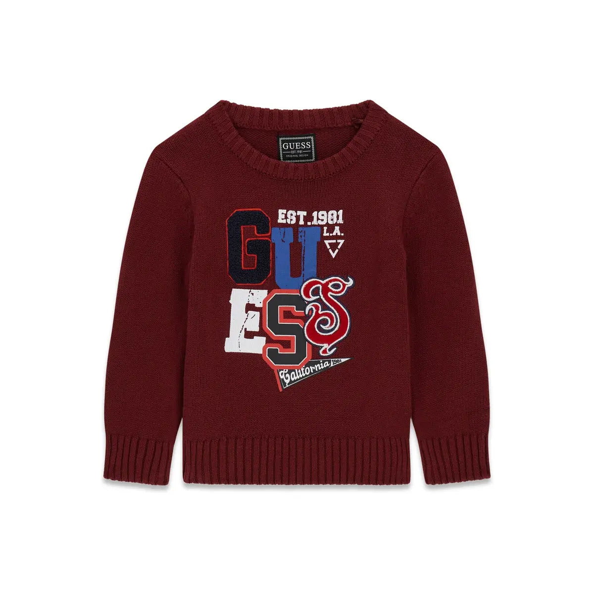 Maglione stampa Guess