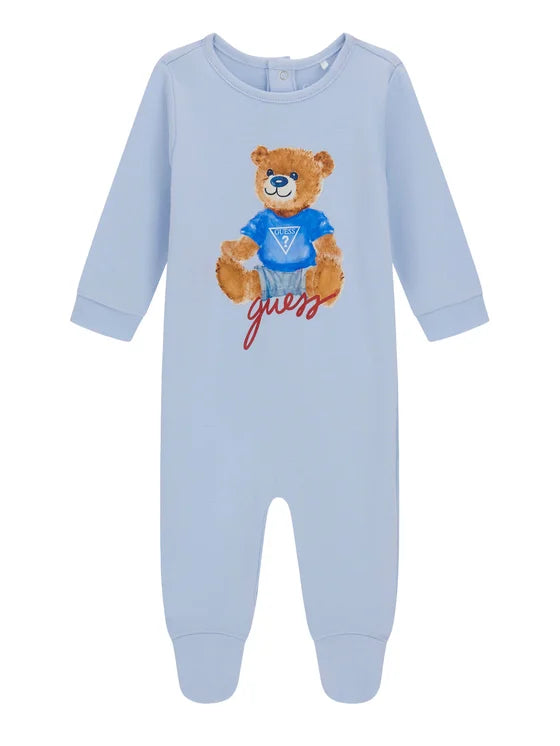 Tutina da neonato in cotone Guess