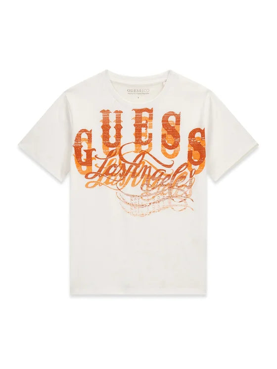 Guess T-shirt Bianco Regular Fit