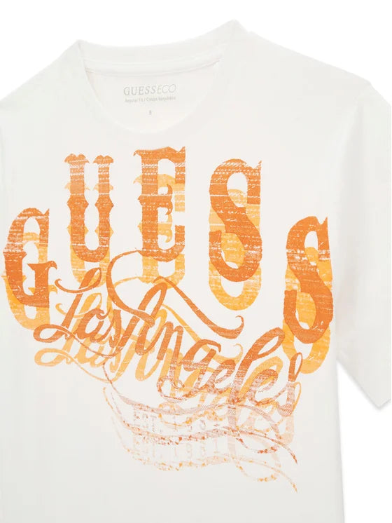 Guess T-shirt Bianco Regular Fit