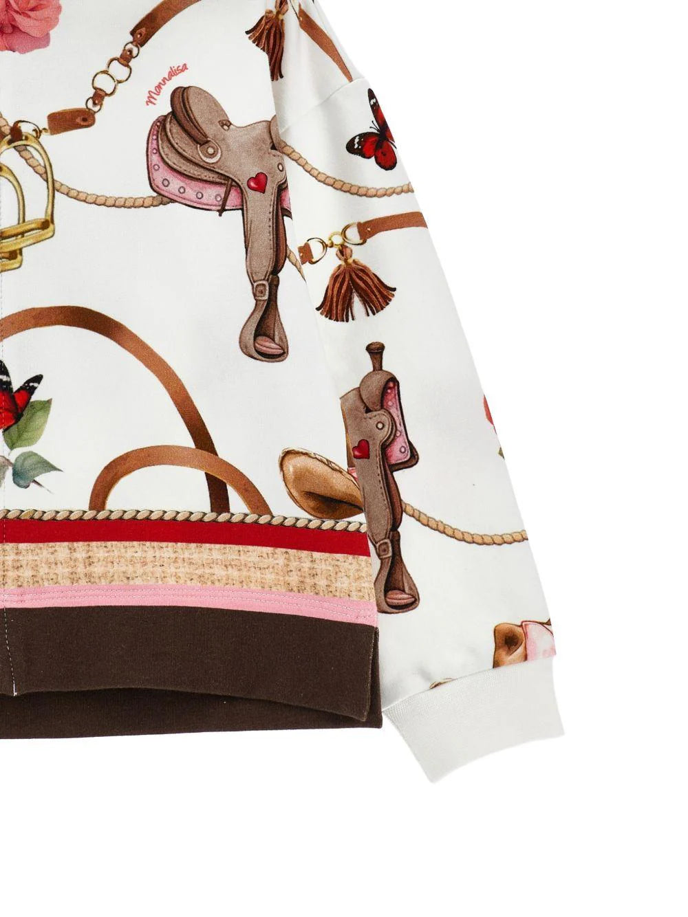 Felpa per bambina Monnalisa bianca Toy Story