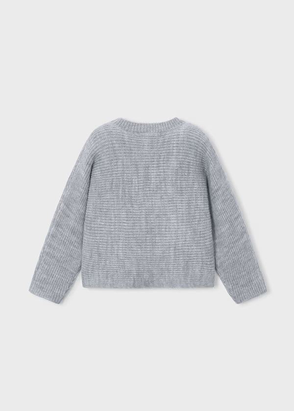 Maglione a maglia con perle bambina Mayoral