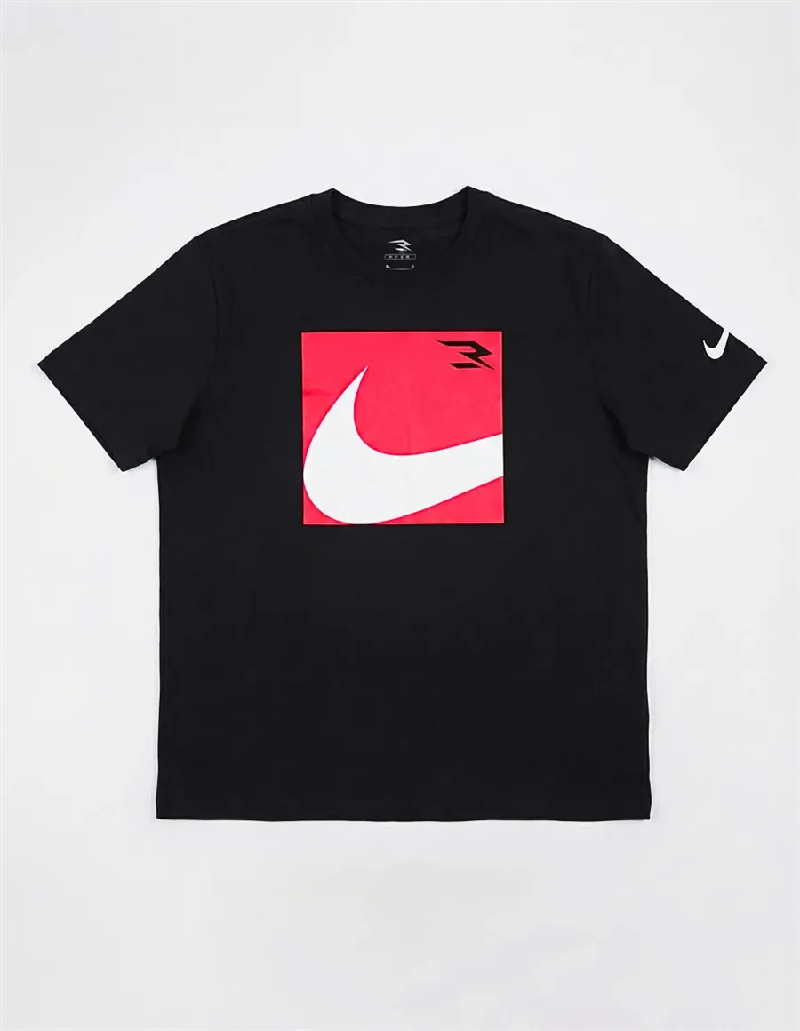 T-shirt bambino girocollo nero