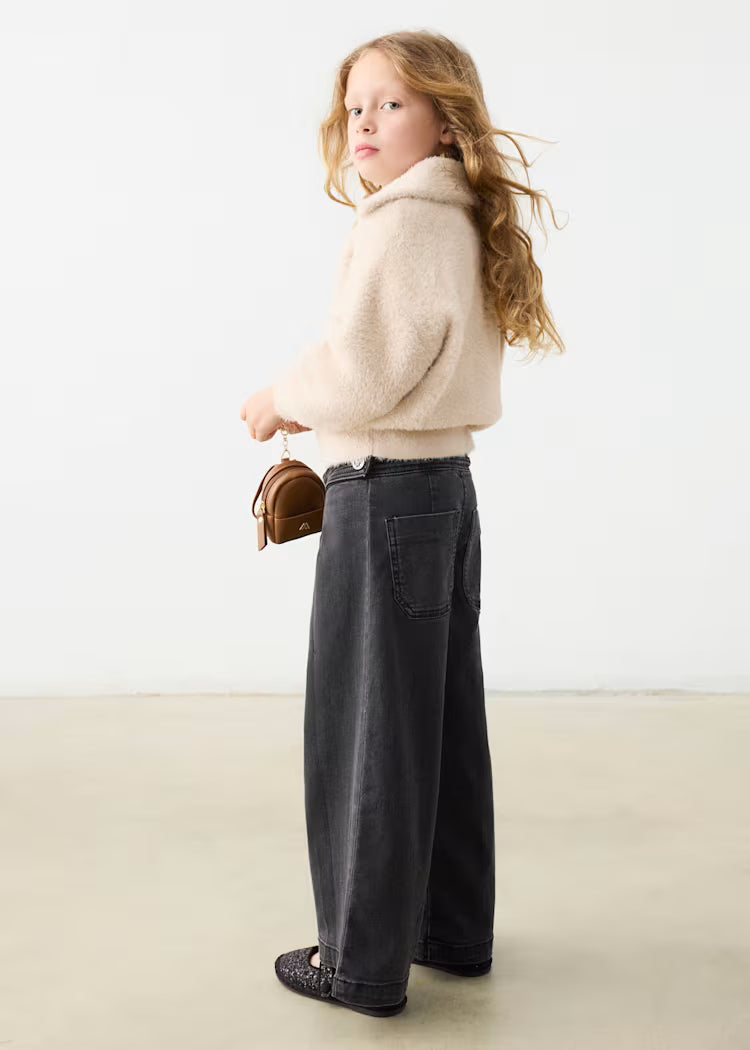 Pantalone jeans wide leg Mayoral