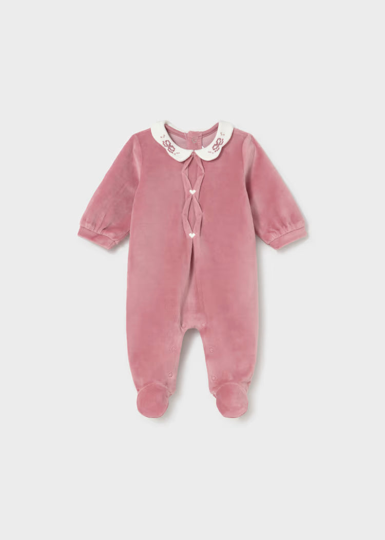 Pigiama colletto onde neonata Mayoral