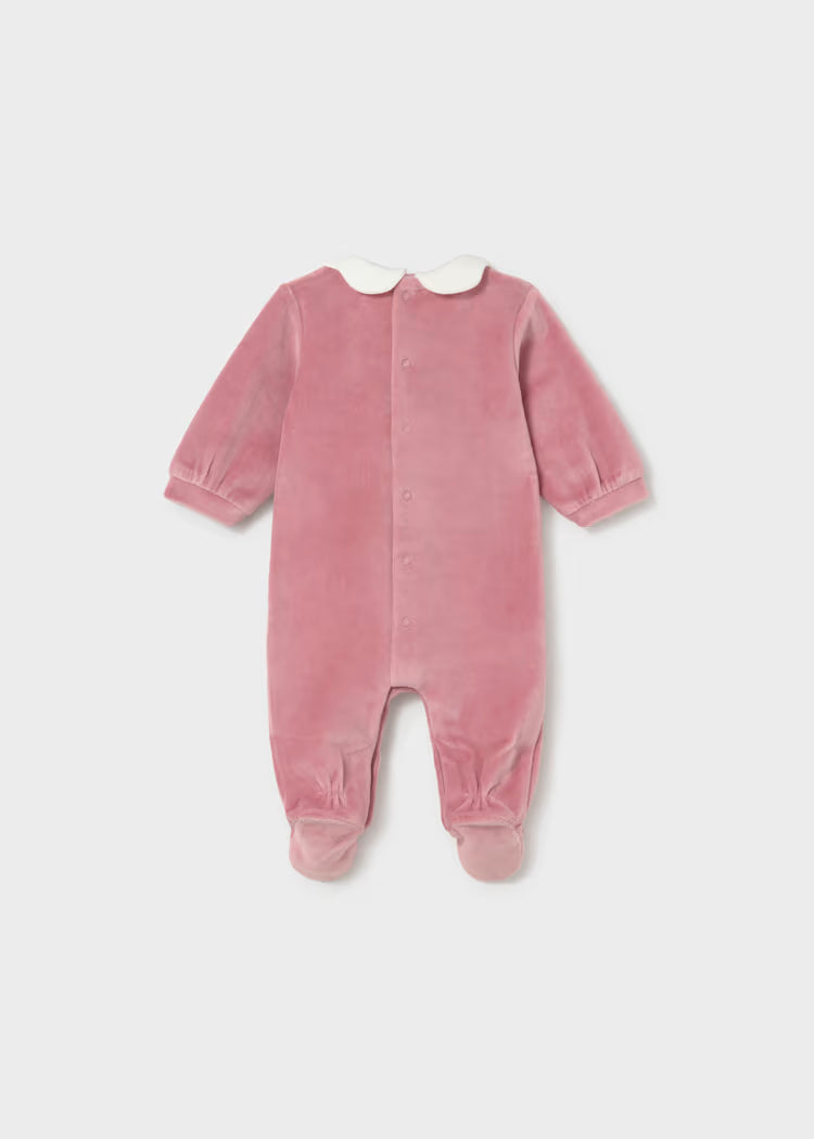 Pigiama colletto onde neonata Mayoral