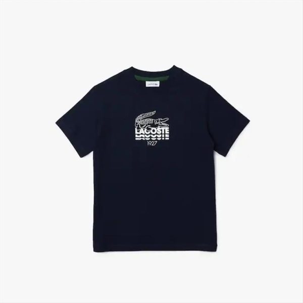 T-SHIRT A MANICHE CORTE BAMBINO - LACOSTE