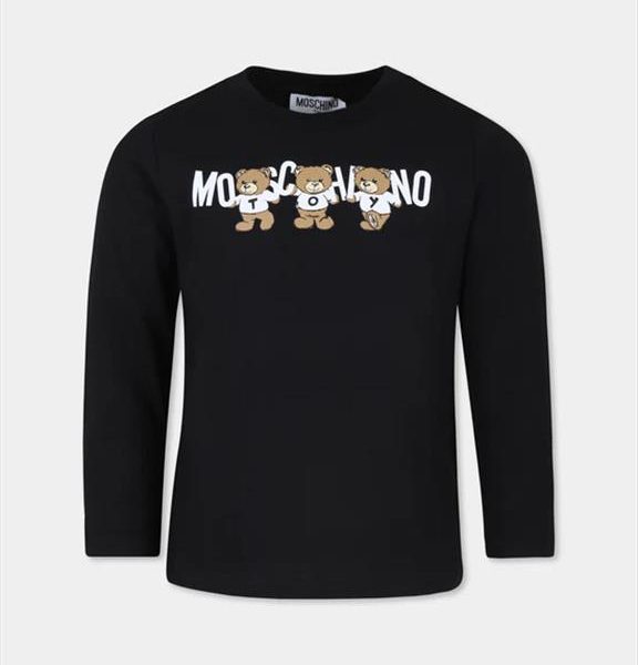 T-SHIRT A MANICHE LUNGHE UNISEX - MOSCHINO