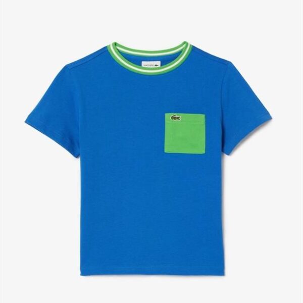 T-SHIRT A MANICHE CORTE BAMBINO - LACOSTE