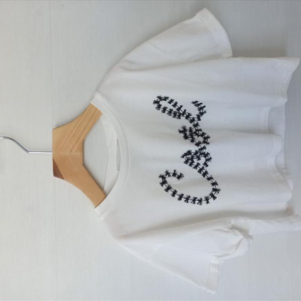 T-SHIRT A MANICHE CORTE RAGAZZA - DIXIE