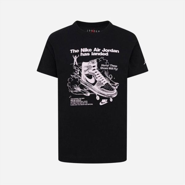 T-SHIRT A MANICHE CORTE RAGAZZA - JORDAN