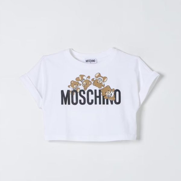T-SHIRT A MANICHE CORTE UNISEX - MOSCHINO