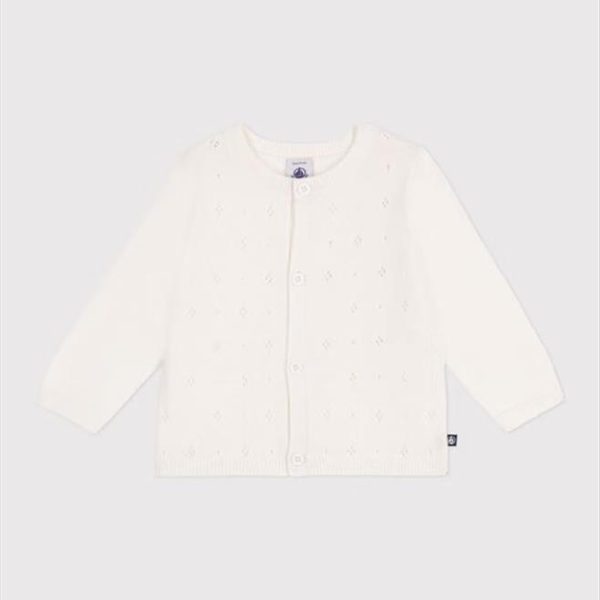 CARDIGAN BAMBINA - PETIT BATEAU